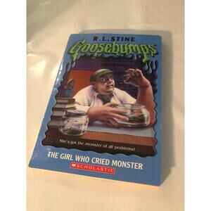 R.L. Stine Goosebumps The Girl Who Cried Monster book